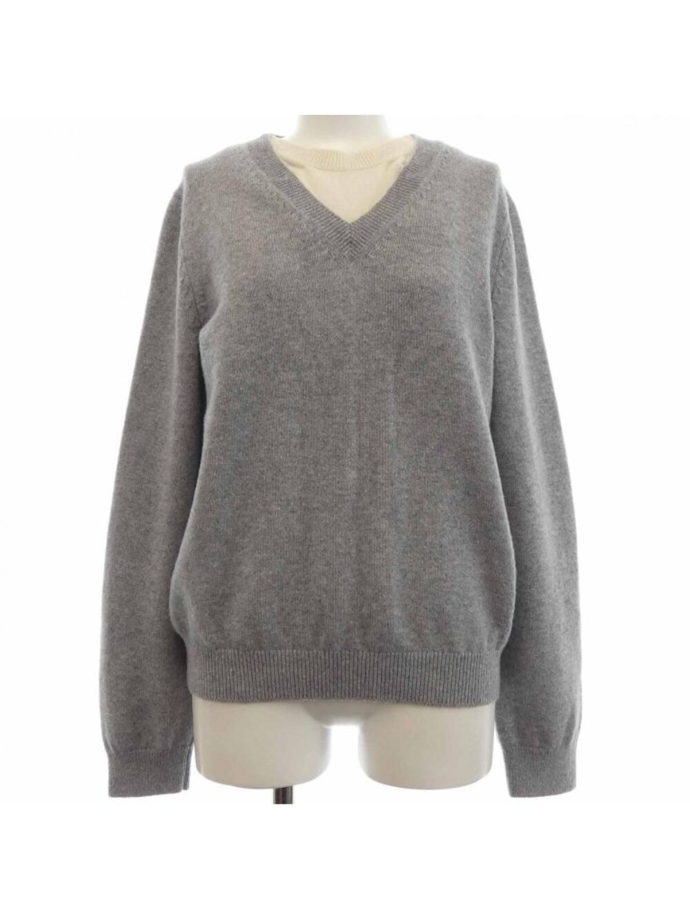 Chanel Knit Sweater Gray